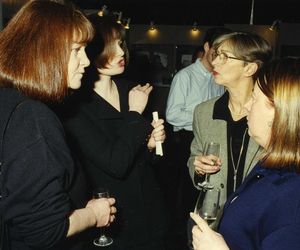 Od lewej: Zyta Kusztra, Ewa P. Porębska, Anda Rottenberg