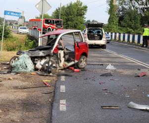 Tragiczny wypadek w Krzepicach. Zginęła pasażerka mini cara