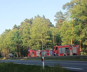 Wypadek na trasie DK1 w Kobiórze. Są ranni