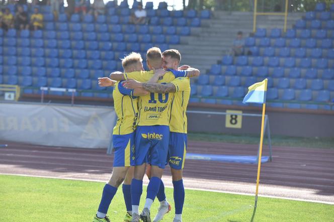 Elana Toruń - Pogoń Nowe Skalmierzyce 1:0, zdjęcia z meczu na Stadionie im. Grzegorza Duneckiego