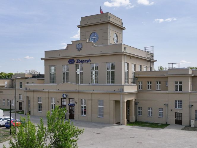Dworzec kolejowy w Zbąszyniu po remoncie