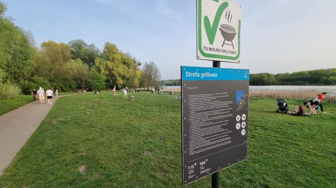 Jezioro Rusałka w Poznaniu