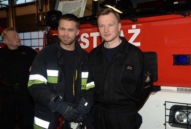 Strażacy. Adam Wojnar (Maciej Zakościelny), Rafał Borycki (Kuba Wesołowski)