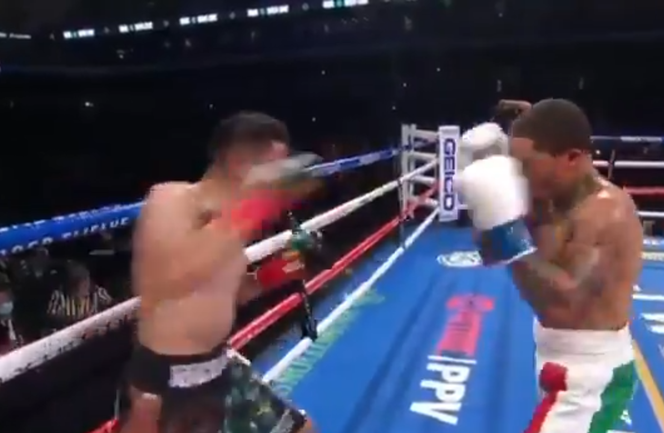 Brutalny nokaut w walce Gervonta Davis - Leo Santa Cruz