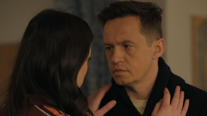 Barwy szczęścia, odcinek 3202. Błażej (Piotr Ligienza), Weronika (Maria Świłpa)