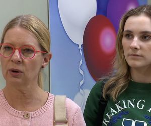 Na Wspólnej odc. 4050. Renata (Marta Jankowska), Nina (Liliana Jakubowska)