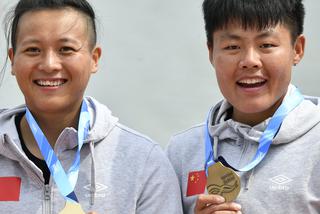 Wenjun Lin i Luqi Zhang wygrały złoto w kajakarstwie