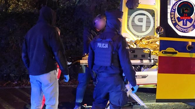 Furiat szalał na Mokotowie. Zrzucał meble na samochody