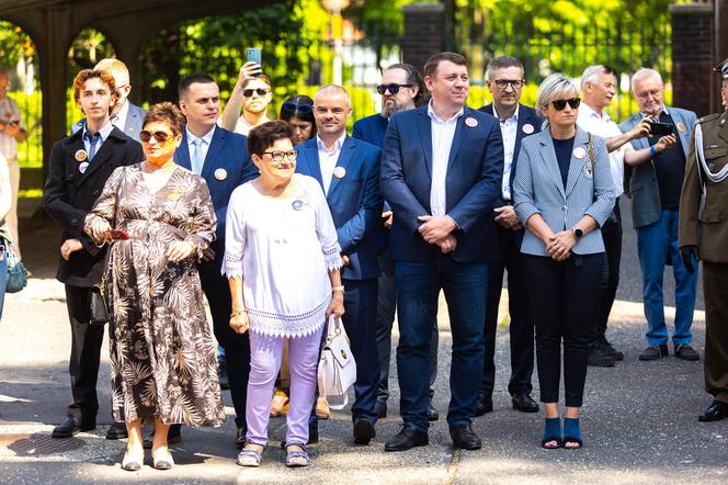 Chorzów. Pochód Ludzi Ognia w Świętego Floriana