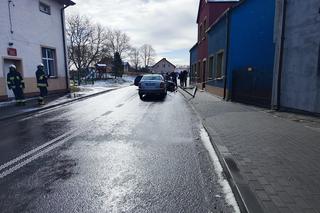 Recław: Auto wjechało w latarnię 