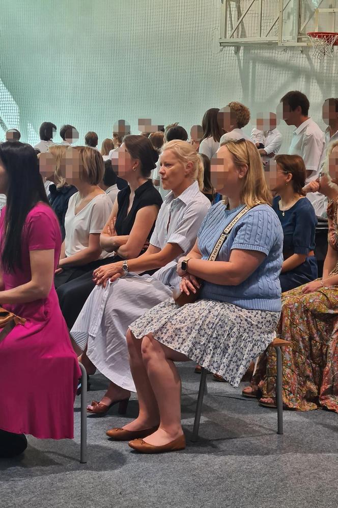 Kożuchowska na zakończeniu roku szkolnego