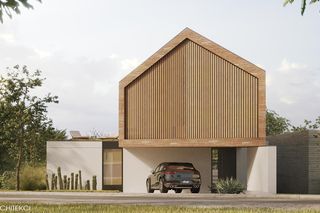 Dom w Zibata w Meksyku