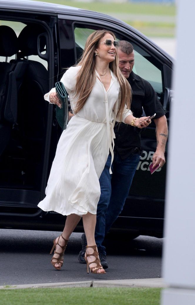 Jennifer Lopez wylądowała w Warszawie