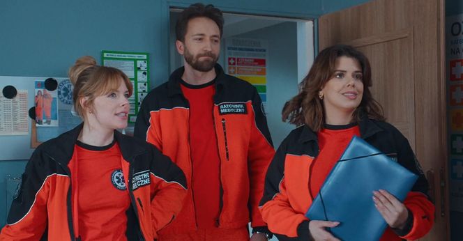 	Na sygnale odc. 729. Martyna (Monika Mazur), Piotr (Dariusz Wieteska),  Basia Wszołek (Anna Wysocka)