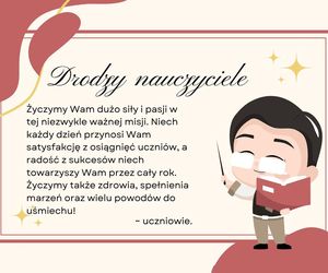 Mądre życzenia na Dzień Nauczyciela - darmowe kartki