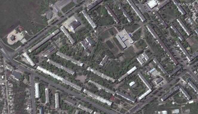 Bachmut - zdjęcia satelitarne
