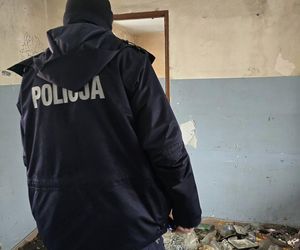 Policjanci z Leszna sprawdzali miejsca, gdzie koczują bezdomni 