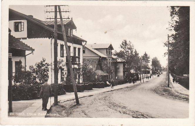 Uzdrowisko Busko Zdrój na archiwalnych zdjęciach