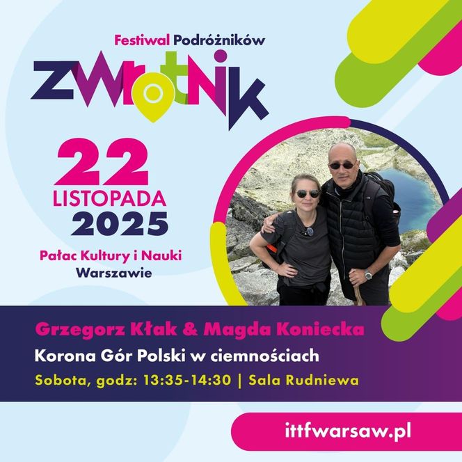 Festiwal Podróżników Zwrotnik ITTF Warsaw 2025
