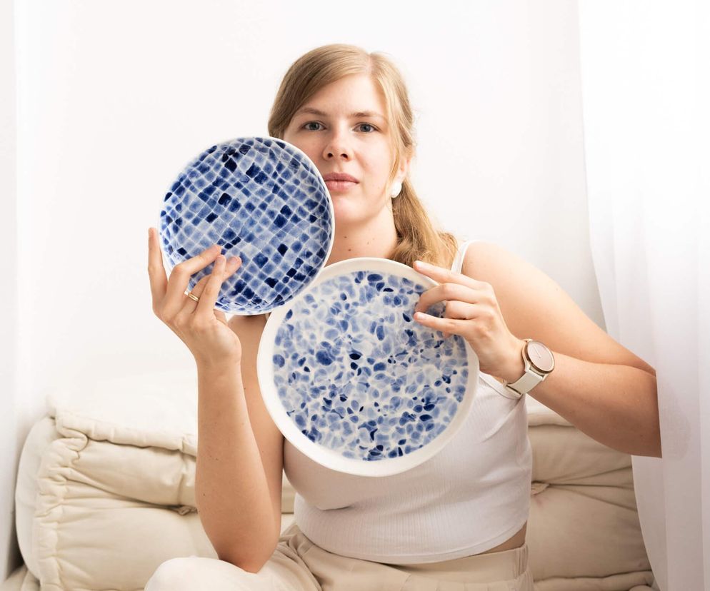 Porcelana inspirowana Azją i morskimi falami. W pracowni Agnieszki