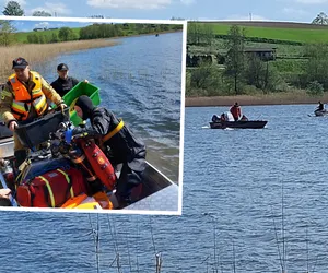 Poszukiwania turysty, który wypadł z łódki, przerwane! Na Mazury pojechał w grupie znajomych