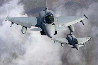 Brytyjskie myśliwce Typhoon już są na polskim niebie. Budzą przerażenie. To wiadomość dla Putina