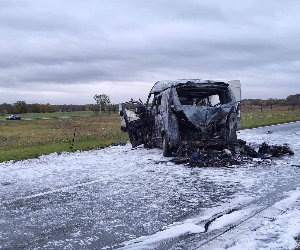 Śmiertelny wypadek na DK 10 pod Nakłem nad Notecią