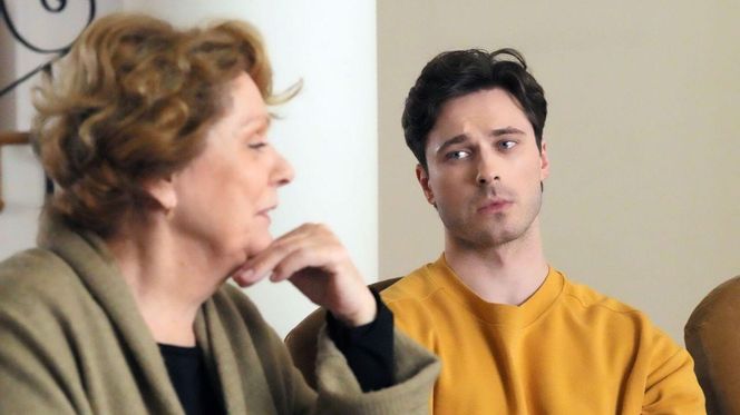 Barwy szczęścia odc. 3208. Cezary Rawicz (Marcel Opaliński), Józefina Rawiczowa (Elżbieta Jarosik)