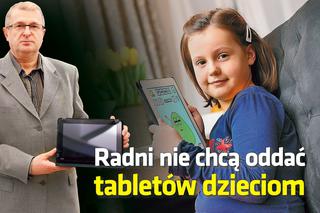 Warszawa. Radni nie chcą oddać tabletów dzieciom