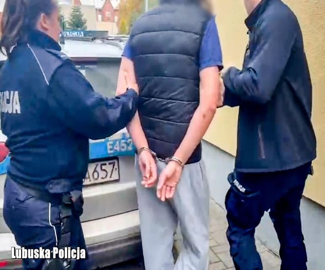 gorzów napaść broń Drezdenko 2