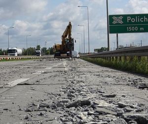 Remont betonowej S8 Polichno - Studzianki