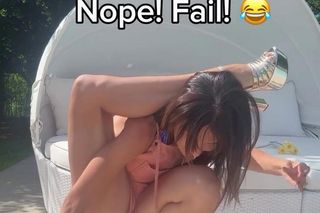 Tak się wygina żona Baldwina. Hilaria Baldwin to kobieta-guma