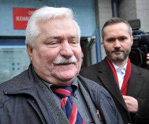 Lech Wałęsa z synem Jarosławem