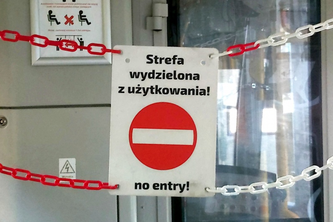 Strefa buforowa w tramwajach i autobusach w Poznaniu