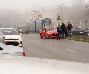 Zderzenie kursanta podczas egzaminu na prawo jazdy z tramwajem Kraków