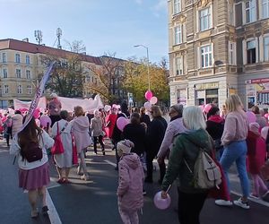 Marsz Różowej Wstążki w Szczecinie