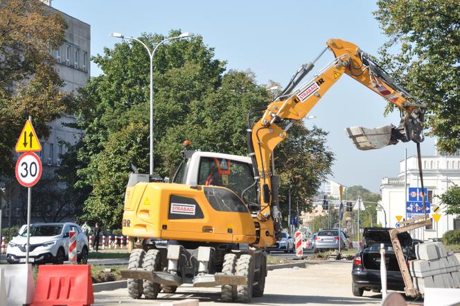 Roboty na Alei IX Wieków Kielc. Są utrudnienia