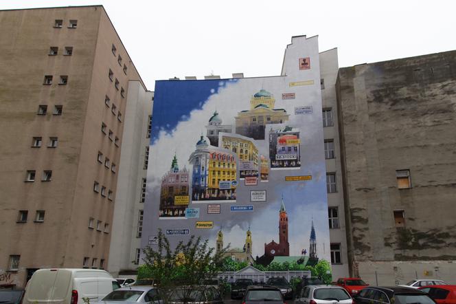 Nowy mural w centrum Warszawy. Gdzie się znajduje?