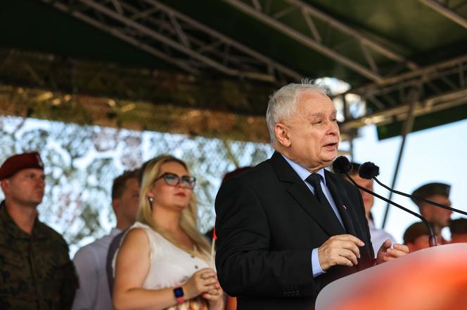 Jarosław Kaczyński odwiedził Uniejów