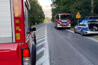 Poważny wypadek w Górsku koło Torunia. Zdjęcia z miejsca zdarzenia