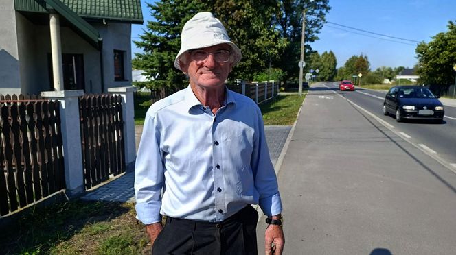 Panika w Czosnówce po upadku drona.