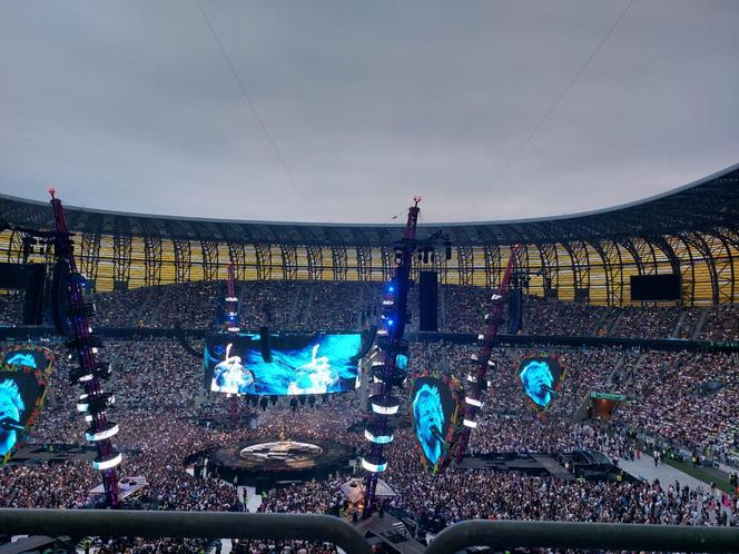 Ed Sheeran w Gdańsku. Niesamowite widowisko. Ponad 50 tys. ludzi na stadionie