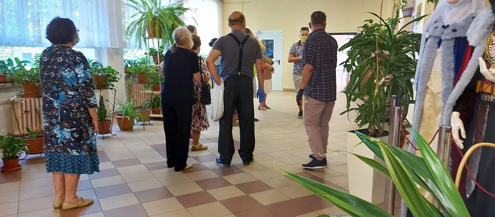 Tak głosowano w jednym z lokali wyborczych w Krakowie