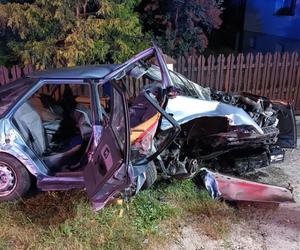 Wypadek w miejscowości Pawęzów koło Tarnowa