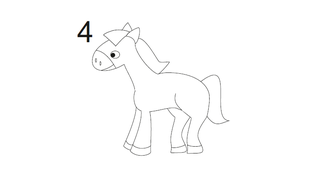 jak narysować konia 4
