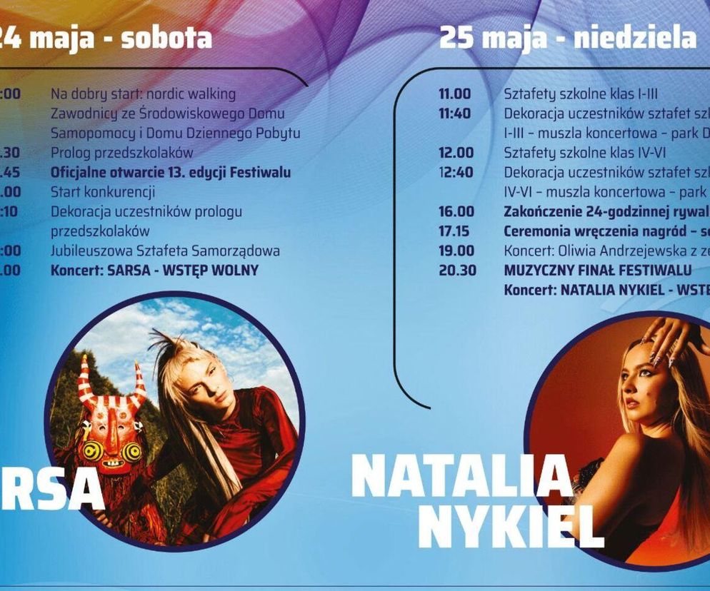 Rawicz biega i… koncertuje! XIII 24H Rawicki Festiwal Sportu już 24 maja