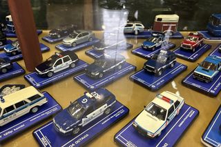 Miniaturowe samochody w Miasteczku Galicyjskim w Nowym Sączu