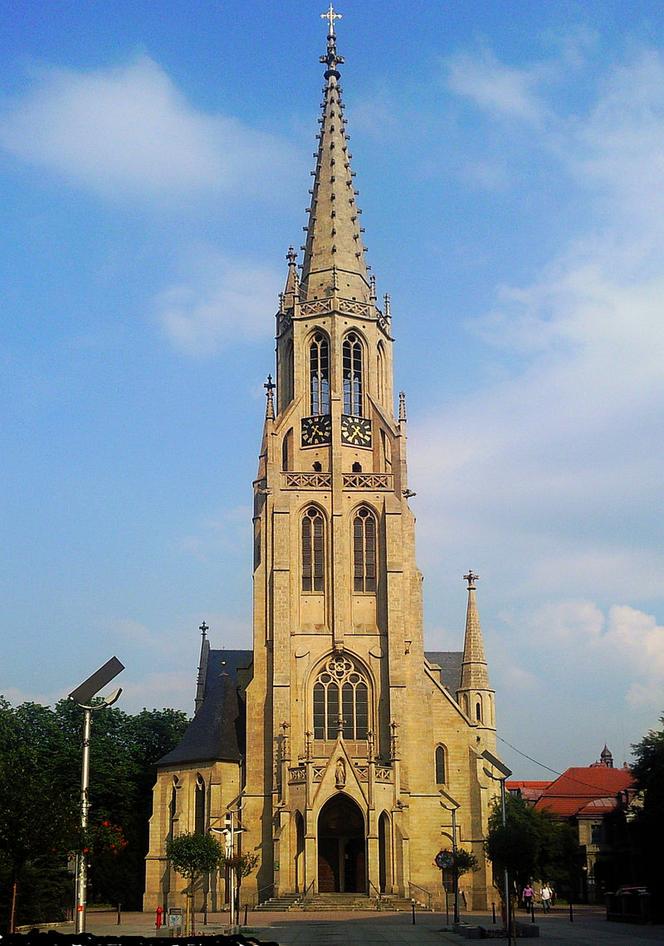 Front kościoła w Katowicach