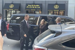 Pierwsza dama Marta Nawrocka w Pierożku na Greenpoincie