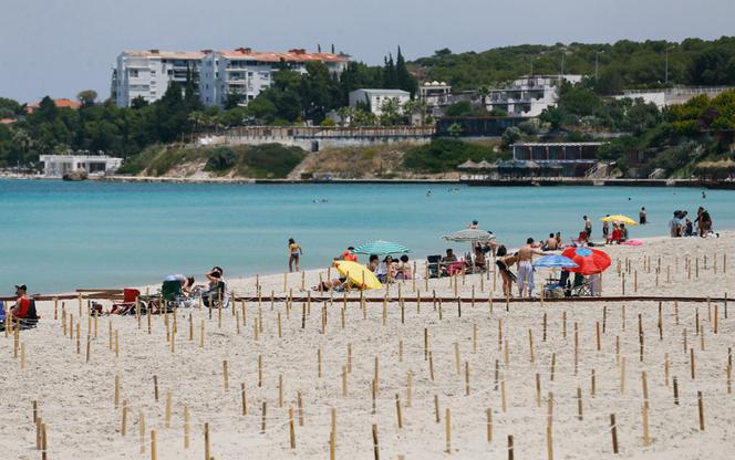 Plaża w Izmirze, Turcja